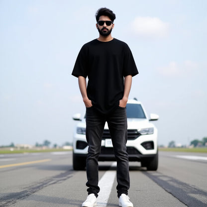Oversized Black T-shirt