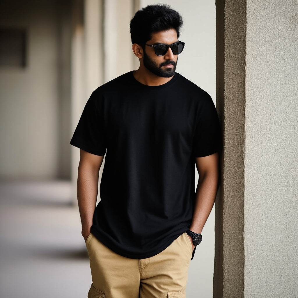 Oversized Black T-shirt